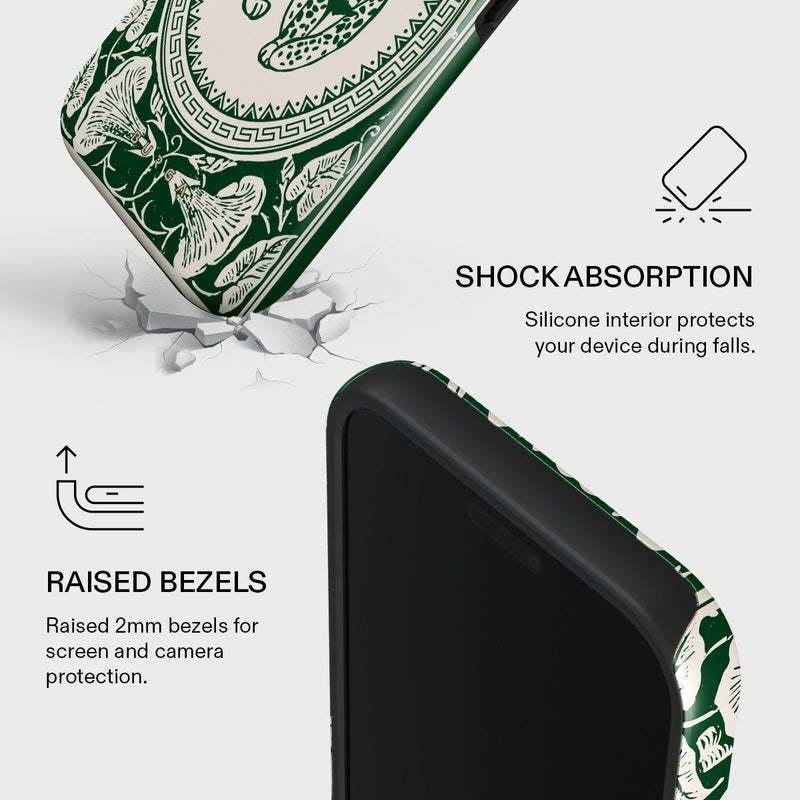 Burga iPhone 17 Pro Max Antique Premium Case Compatible with Hybrid Dual-Layer Hard Shell + Silicone Protection - Scratch-Resistant Shockproof Mobile Cover - Image 4